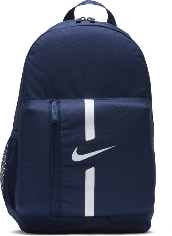 Nike Academy Team voetbalrugzak voor kids (22 liter) Blauw