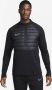 Nike Academy Winter Warrior Therma-FIT voetbaltop met halflange rits voor heren Zwart - Thumbnail 1