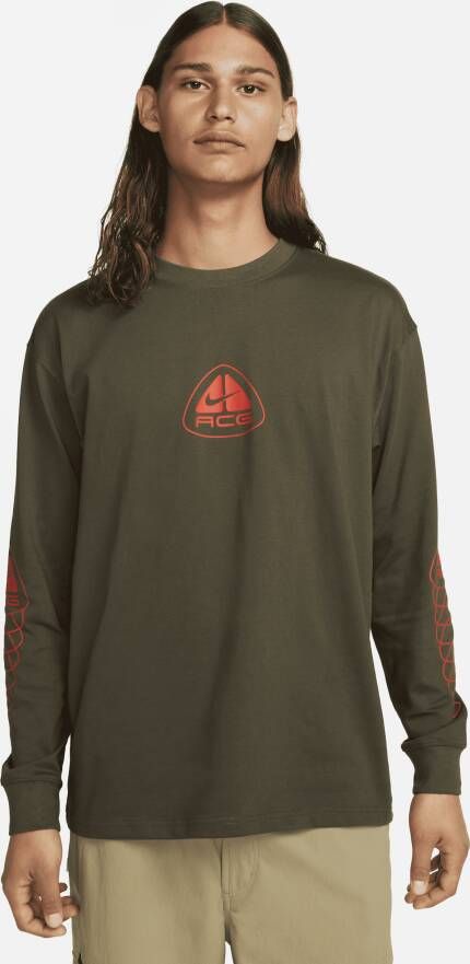 Nike ACG T-shirt met lange mouwen voor heren Groen