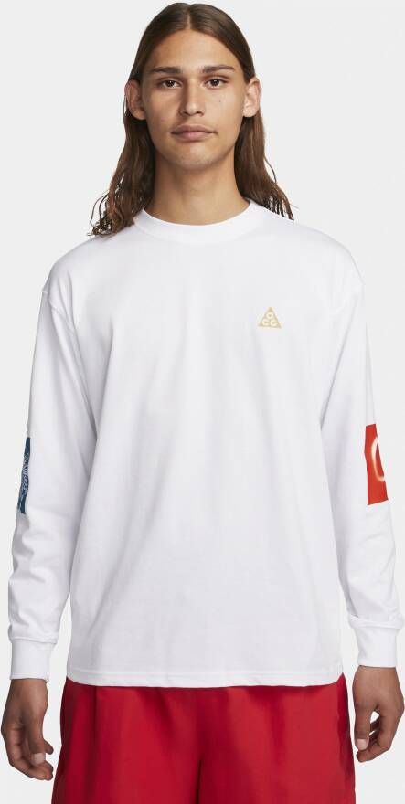 Nike ACG T-shirt met lange mouwen voor heren Wit