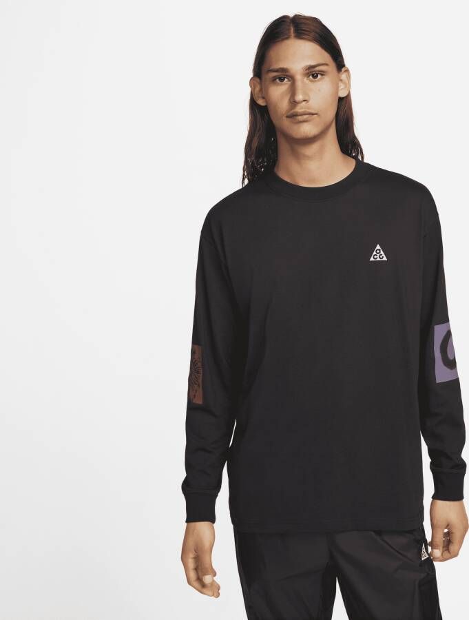 Nike ACG T-shirt met lange mouwen voor heren Zwart