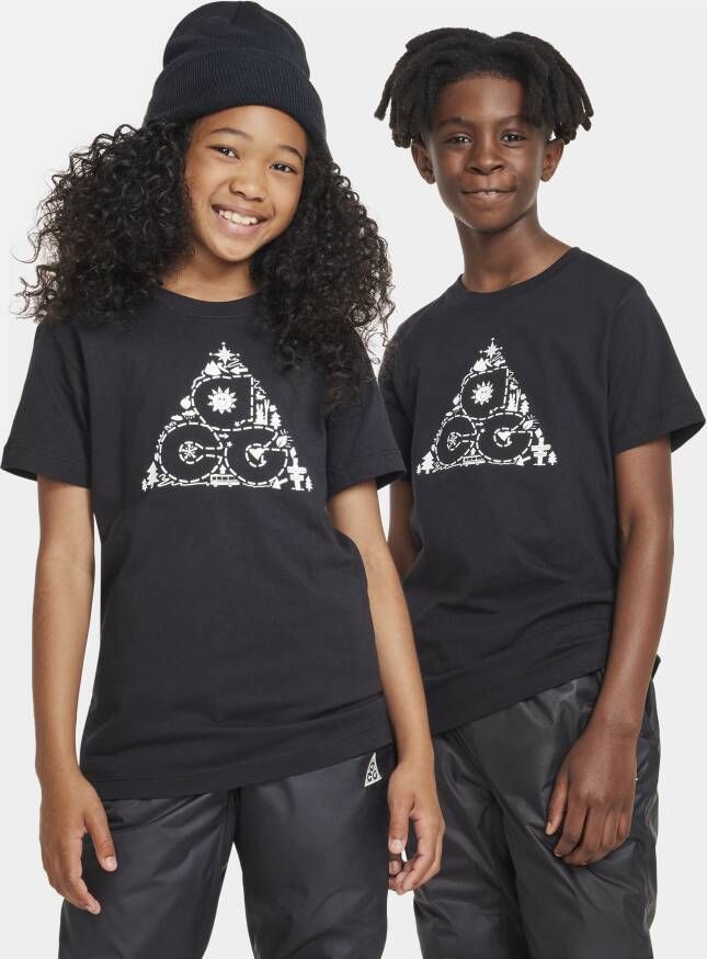 Nike ACG T-shirt voor kids Zwart
