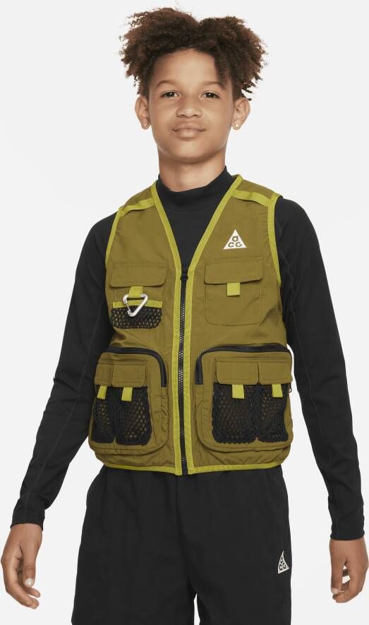 Nike ACG Utility bodywarmer voor kids Bruin