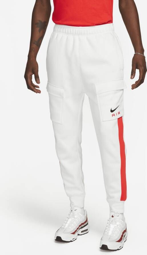 Nike Air cargobroek van fleece voor heren Wit