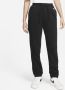 Nike Air Fleece joggingbroek met halfhoge taille voor dames Zwart - Thumbnail 1
