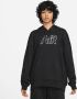Nike Lichtgewicht Hoodie Air Fleece Black Dames - Thumbnail 1