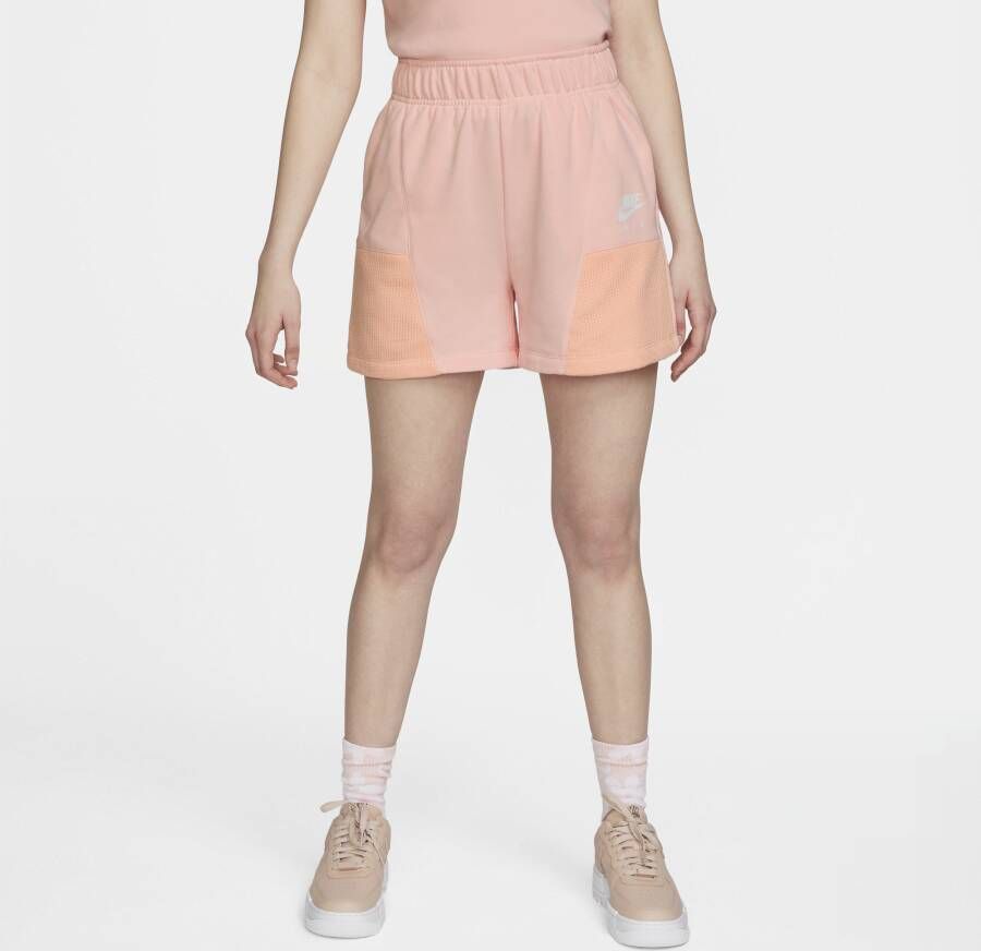 Nike Air Fleeceshorts voor dames Roze