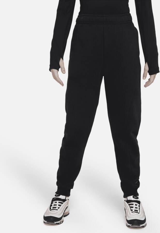 Nike Air Meisjesbroek van sweatstof Zwart
