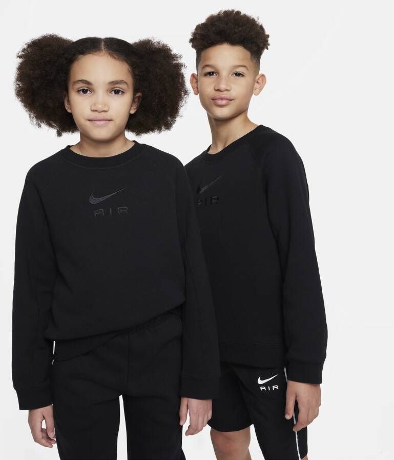 Nike Air Sweatshirt voor kids Zwart