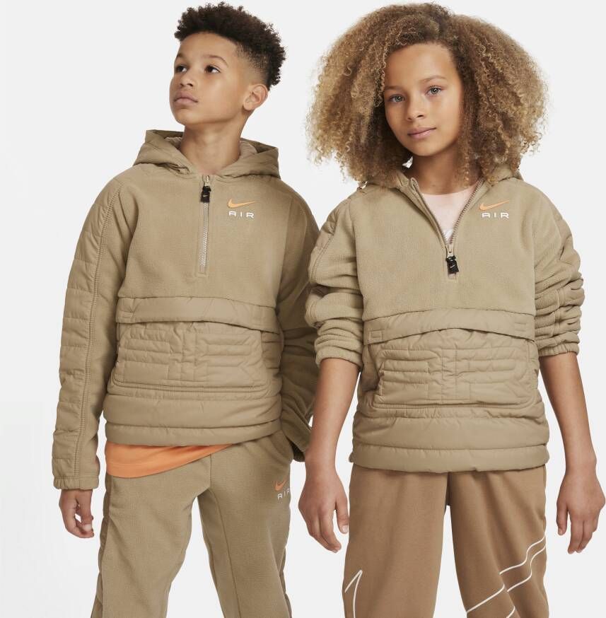 Nike Air Winterse hoodie voor kids Bruin