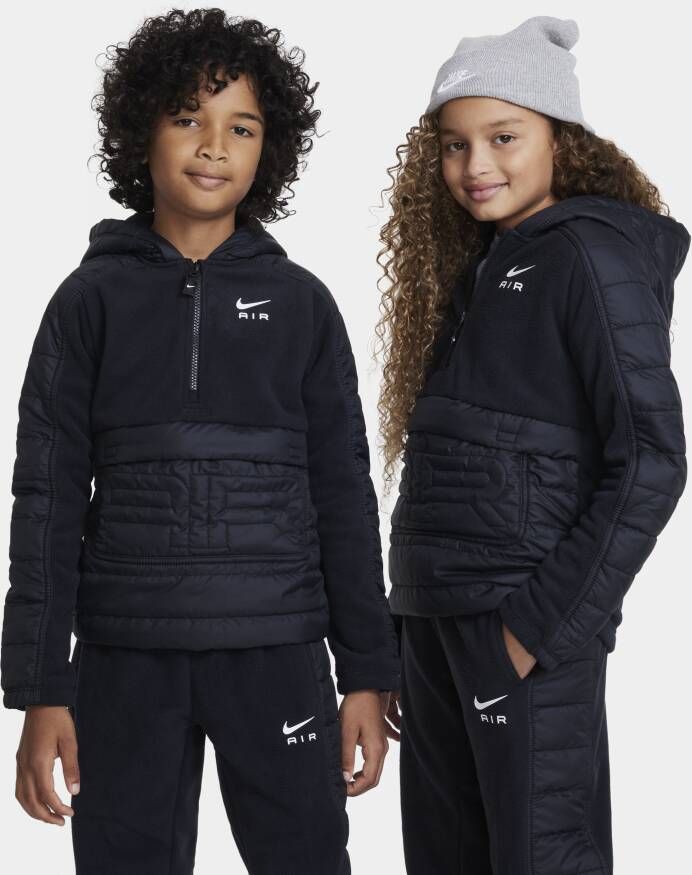 Nike Air Winterse hoodie voor kids Zwart