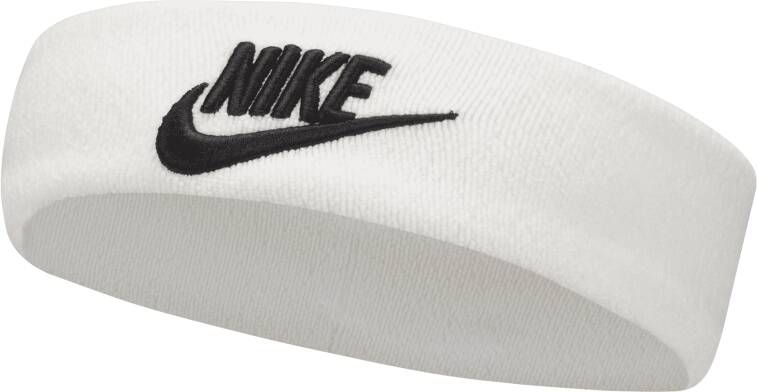 Nike Athletic Brede hoofdband Wit
