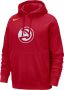 Nike Atlanta Hawks Club NBA-hoodie voor heren Rood - Thumbnail 1