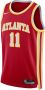 Nike Atlanta Hawks Icon Edition 2022 23 Dri-FIT Swingman NBA-jersey voor heren Rood - Thumbnail 1