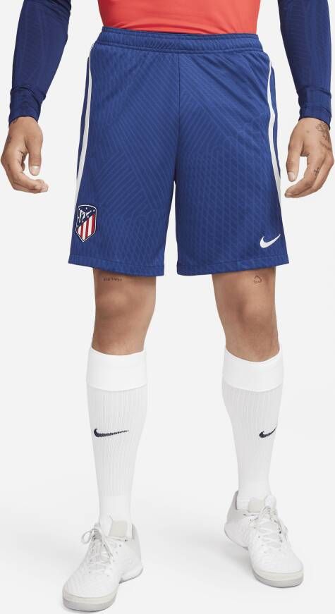 Nike Atlético de Madrid Strike Dri-FIT knit voetbalshorts voor heren Blauw
