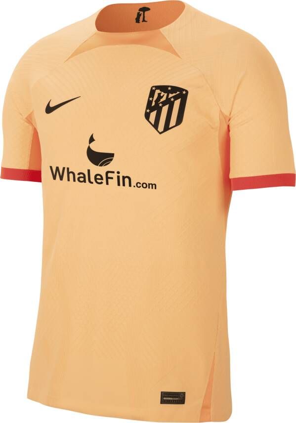 Nike Atlético Madrid 2022 23 Match Derde Dri-FIT ADV voetbalshirt voor heren Oranje