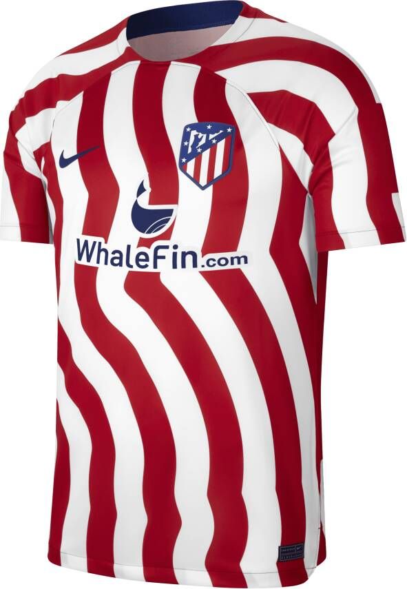 Nike Atlético Madrid 2022 23 Stadium Thuis voetbalshirt met Dri-FIT voor heren Wit