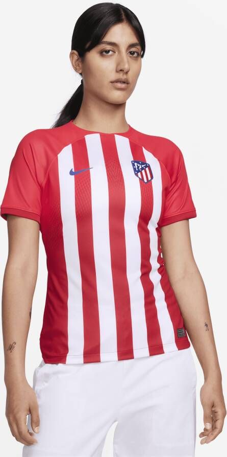 Nike Atlético Madrid 2023 24 Stadium Thuis Dri-FIT voetbalshirt voor dames Rood