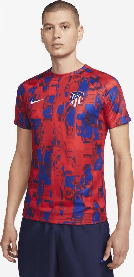 Nike Atlético Madrid Academy Pro Dri-FIT warming-uptop voor heren Rood