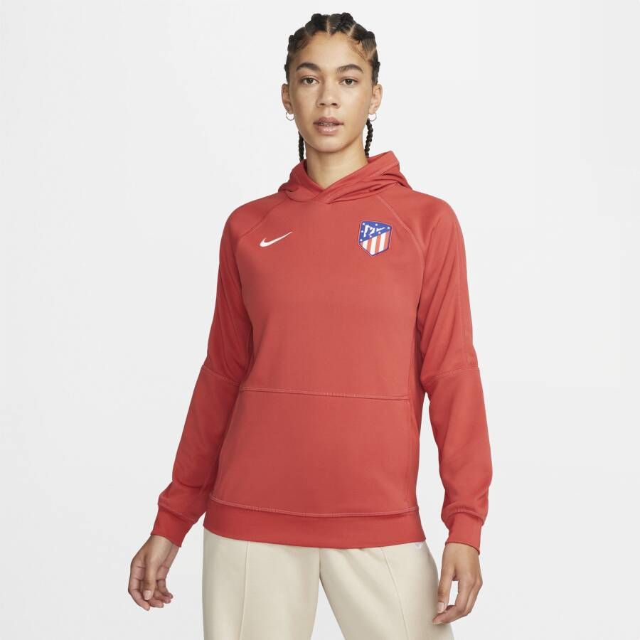 Nike Atlético Madrid Dri-FIT hoodie voor dames Rood