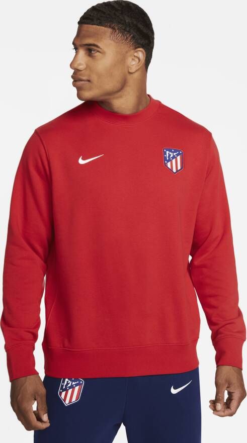 Nike Atlético Madrid sweatshirt van sweatstof met graphic voor heren Rood