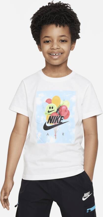 Nike Balloons Tee T-shirt voor kleuters Wit