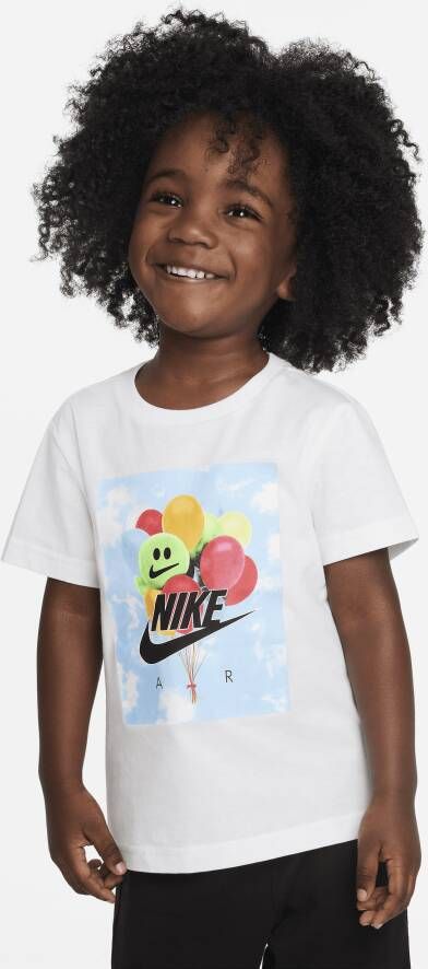 Nike Balloons Tee T-shirt voor peuters Wit