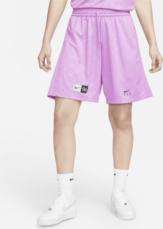 Nike Basketbalshorts voor dames Paars