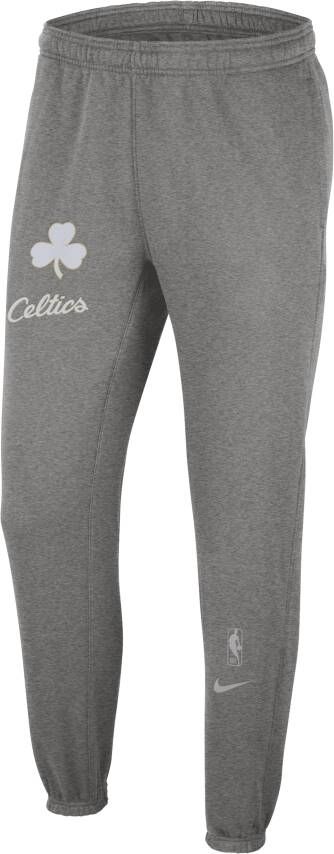 Nike Boston Celtics Courtside City Edition NBA-fleecebroek voor heren Grijs