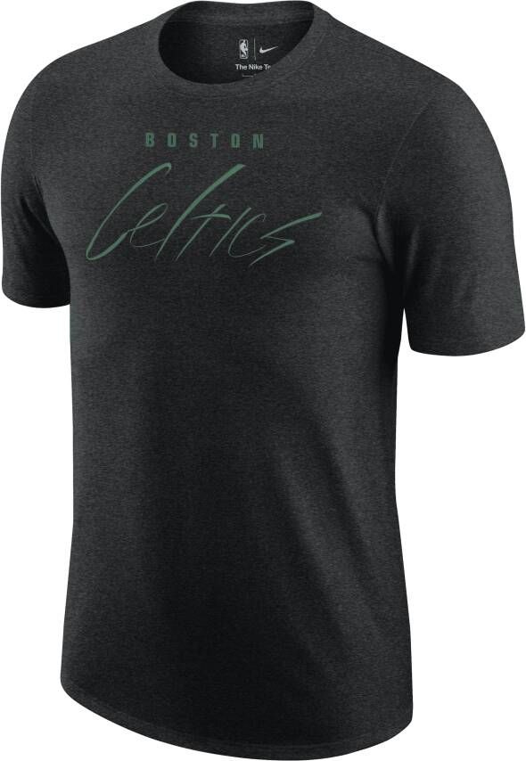 Nike Boston Celtics Courtside Max90 NBA T-shirt voor heren Zwart