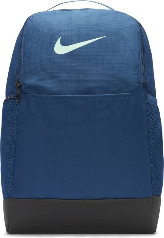 Nike Brasilia 9.5 Trainingsrugzak (medium 24 liter) Blauw