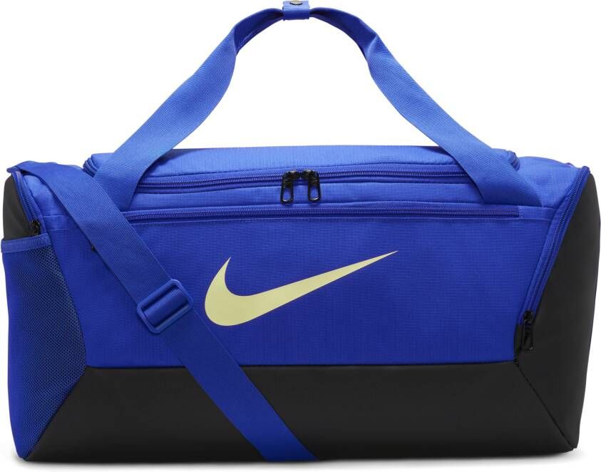 Nike Brasilia 9.5 Trainingstas (small 41 liter) Blauw