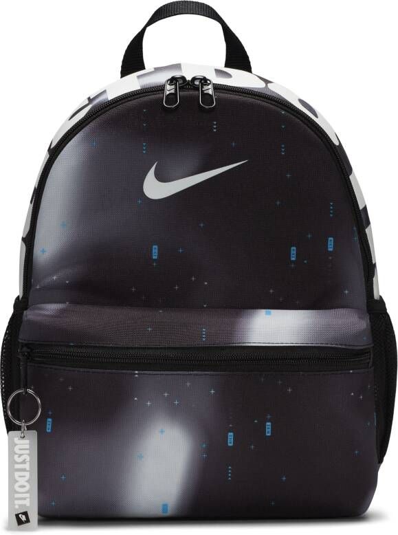 Nike Brasilia JDI Minirugzak voor kids (11 liter) Zwart