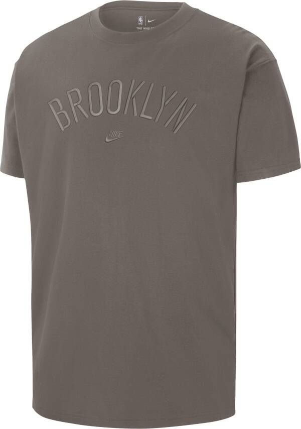 Nike Brooklyn Nets Courtside NBA-herenshirt Grijs