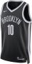 Nike Brooklyn Nets Icon Edition 2022 23 Dri-FIT Swingman NBA-jersey voor heren Zwart - Thumbnail 1