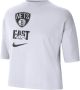 Nike Brooklyn Nets NBA-damesshirt Wit - Thumbnail 1