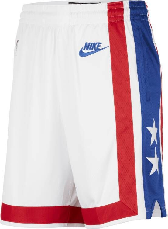 Nike Brooklyn Nets Swingman Dri-FIT NBA-herenshorts Wit
