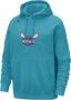 Nike Charlotte Hornets Club NBA-hoodie voor heren Blauw - Thumbnail 1