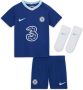 Nike Chelsea FC 2022 23 Thuis Voetbaltenue voor baby's Blauw - Thumbnail 1