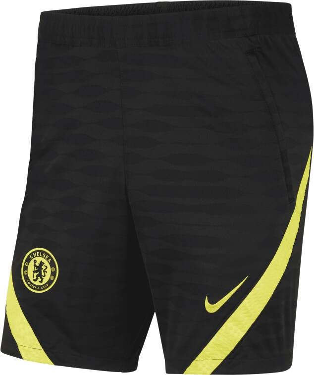 Nike Chelsea FC Strike voetbalshorts met Dri-FIT voor heren Zwart