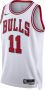 Nike Chicago Bulls Association Edition 2022 23 Dri-FIT Swingman NBA-jersey voor heren Wit - Thumbnail 1