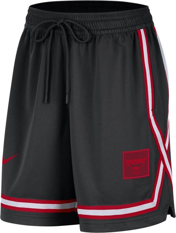 Nike Chicago Bulls Fly Crossover Dri-FIT NBA-damesshorts Zwart