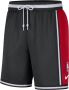 Nike Chicago Bulls NBA Warming-upshorts met Dri-FIT voor heren Zwart - Thumbnail 1