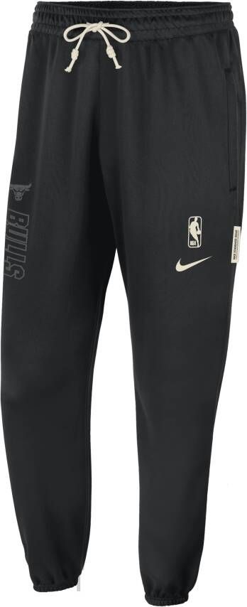 Nike Chicago Bulls Standard Issue NBA-herenbroek met Dri-FIT Zwart