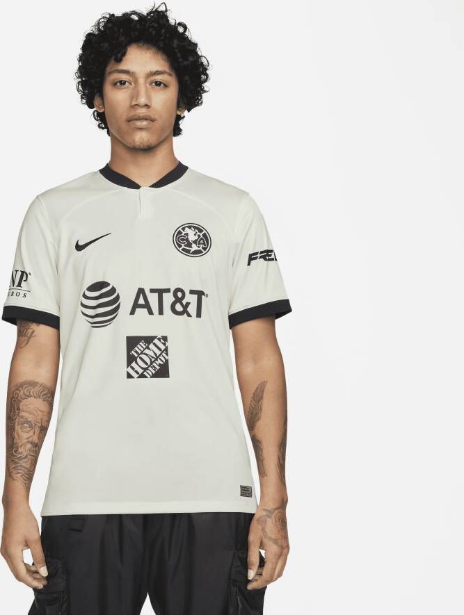 Nike Club América 2022 23 Stadium Derde Dri-FIT voetbalshirt voor heren Wit