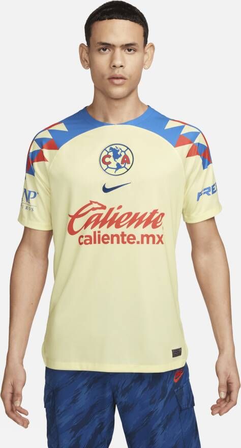 Nike Club América 2023 24 Stadium Thuis Dri-FIT voetbalshirt voor heren Geel