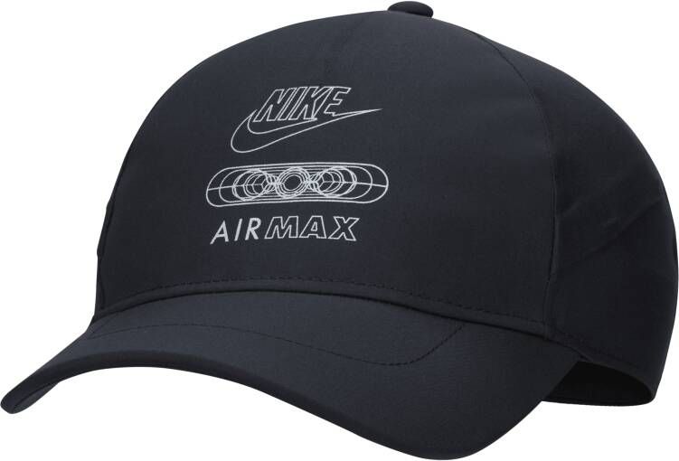 Nike Club Cap gestructureerde Air Max pet Zwart
