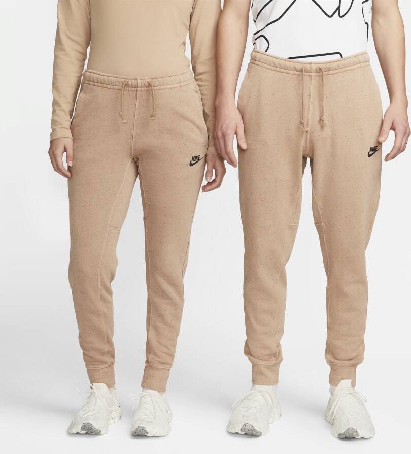 Nike Fleece Trainingspak Broek Club+ Revival Pink Heren