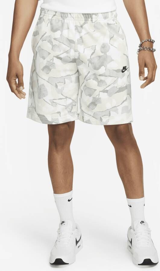 Nike Club Fleece Herenshorts van sweatstof Grijs