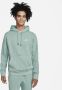 Nike Club Fleece Hoodie voor heren Blauw - Thumbnail 1